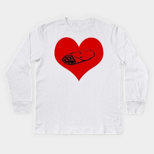 Burrito Love Kids Long Sleeve T-Shirt